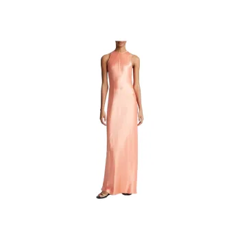 VINCE Satin weave Maxi Dress
