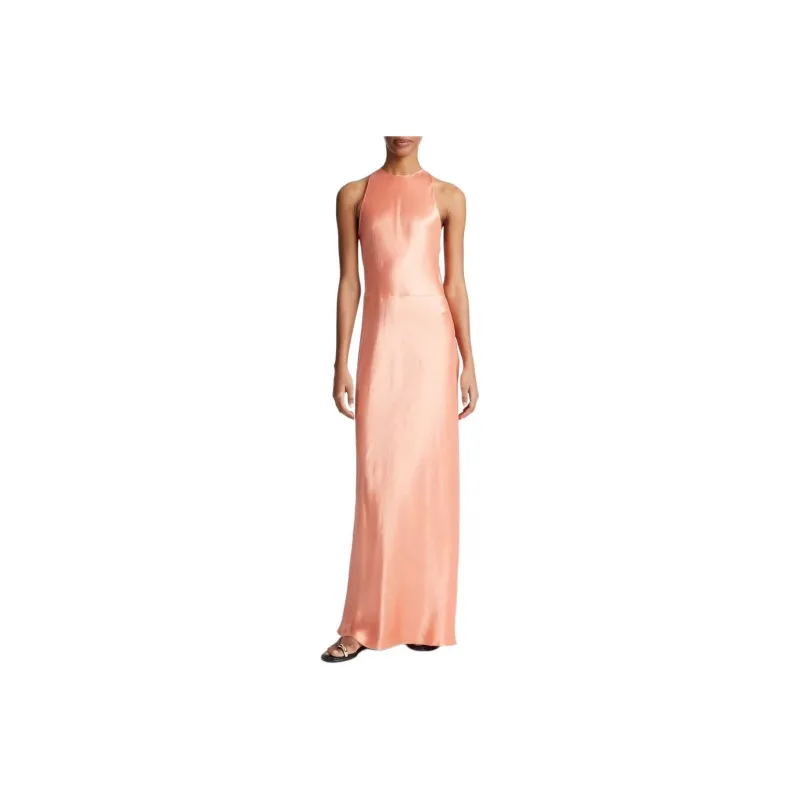 VINCE Satin weave Maxi Dress-0