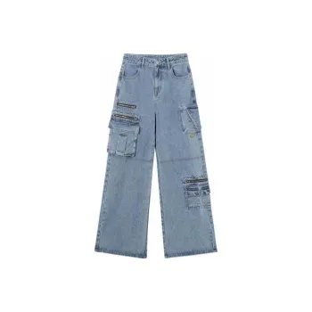 LA CRAWFISH Jeans Women's Denim Blue