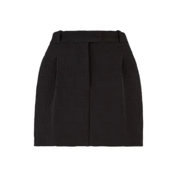 FENDI Ff Jacquard Mini Skirt