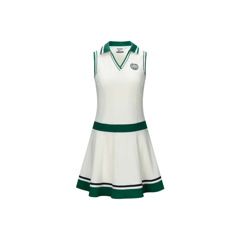 Reebok Sleeveless Dress Women's Ecru-0
