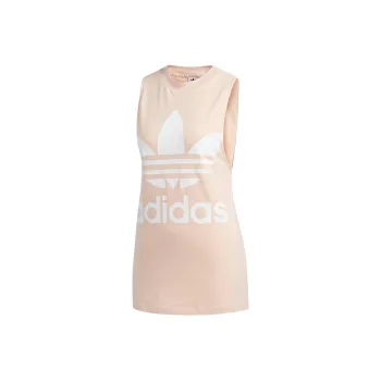 Adidas Originals Trefoil Sleeveless Sports Shirts Women's Pink