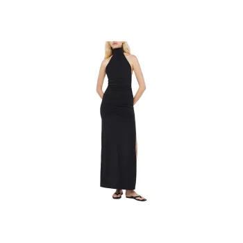 BEC+BRIDGE LARSEN RACER DRESS Sleeveless Dress Women's BLACK/Black