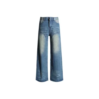 YINLEI Jeans Women's Peacock Blue