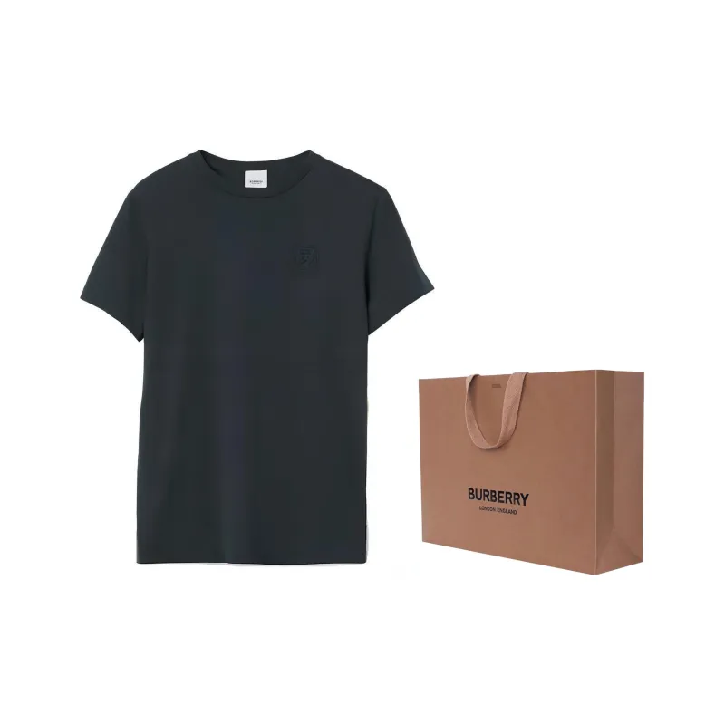 Burberry T Shirt Men's Marine Blue-5
