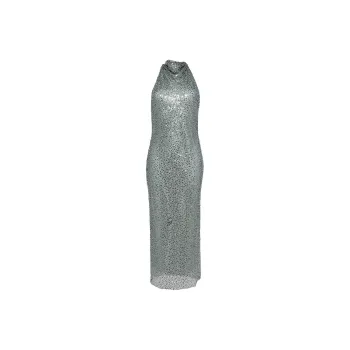 Rebecca Vallance Nixie Halter Gown