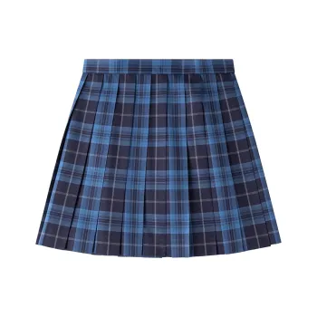 Tokyo Season Casual Short Skirts Women's Whale Fall, Plaid Skirt