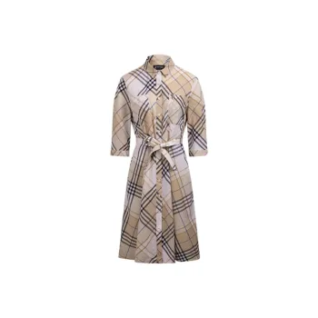Hush Puppies Long Sleeved Dress Women's Plaid