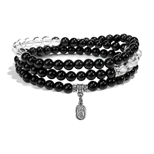 PUTUOSHANWENCHUANG Obsidian Bracelets Unisex