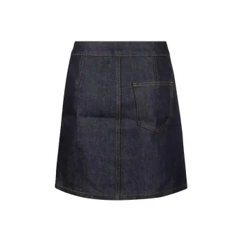 A.P.C Denim Short Skirts Women's Black