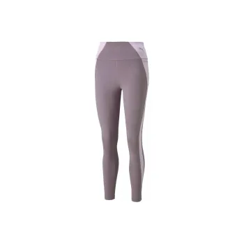 PUMA EVOSTRIPE HIGH-WAIST 7 8 TIGHTS QUAIL Athletic Trousers Women's Purple
