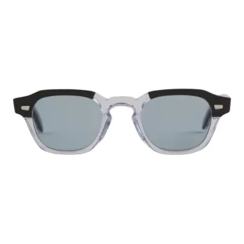 Cutler And Gross Acetate Browline Sunglasses Men's Black