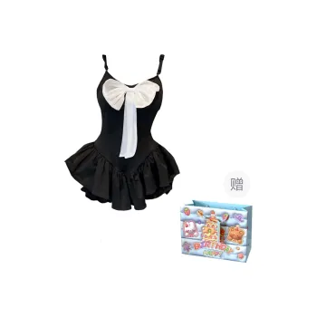 QUIET ANGEL Slip Dress Women's Black
