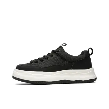 TELENT Slip Resistant Waterproof Abrasion Resistant Low Top Casual Shoes Men's Pure Black