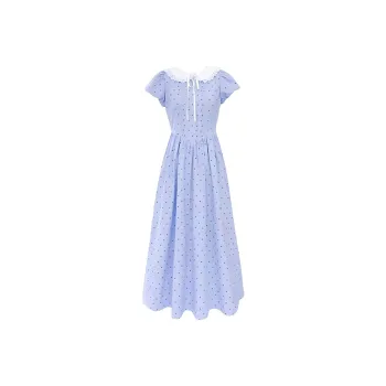 DOKZB Short Sleeved Dress Women's