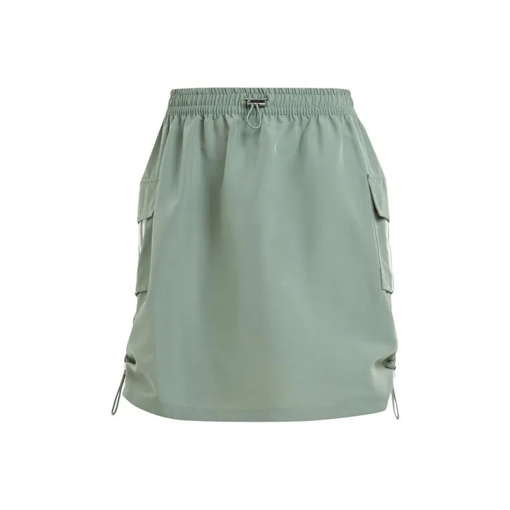Adidas Originals Short Cargo Skirt Cargo Short Skirts Women's Trace Green-0