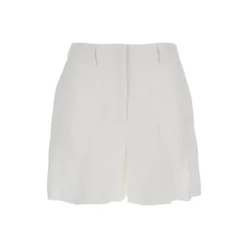 BE PLAIN Casual Shorts Women's White