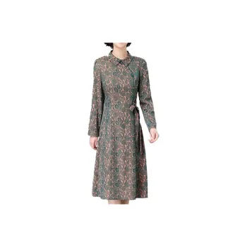 Mapping Long-Sleeved Dresses Women's