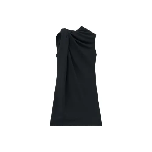 Alexander McQueen Knot Detailed Mini Dress