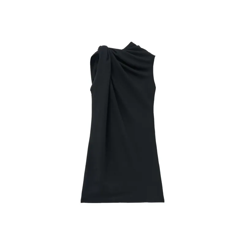 Alexander McQueen Knot Detailed Mini Dress-0