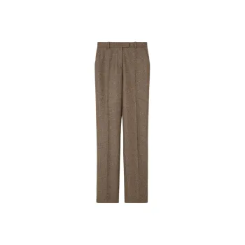 Loro Piana SS25 Suit Trouser Women's Dark Color Granite Mixed Color