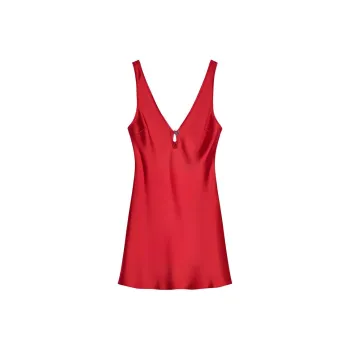 ZARA Valentine's Day Collection Sleeveless Dresses Women's Red