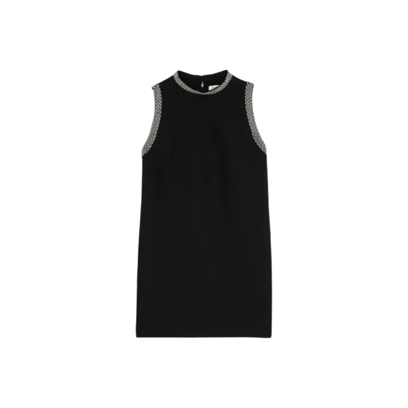 Sandro Rhinestone embellished Mini Dress-0