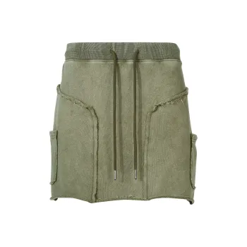 Guuka Hero Casual Short Skirts Women's Army Green