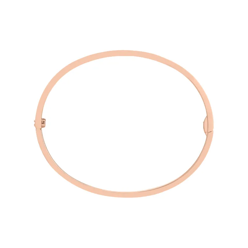 CARTIER LOVE Series 18K Rose Gold Bangles Women's-2