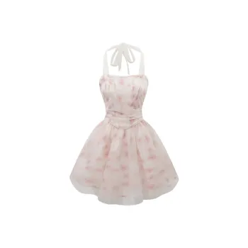 ZWTX STUDIO Sleeveless Dress Women's Rose