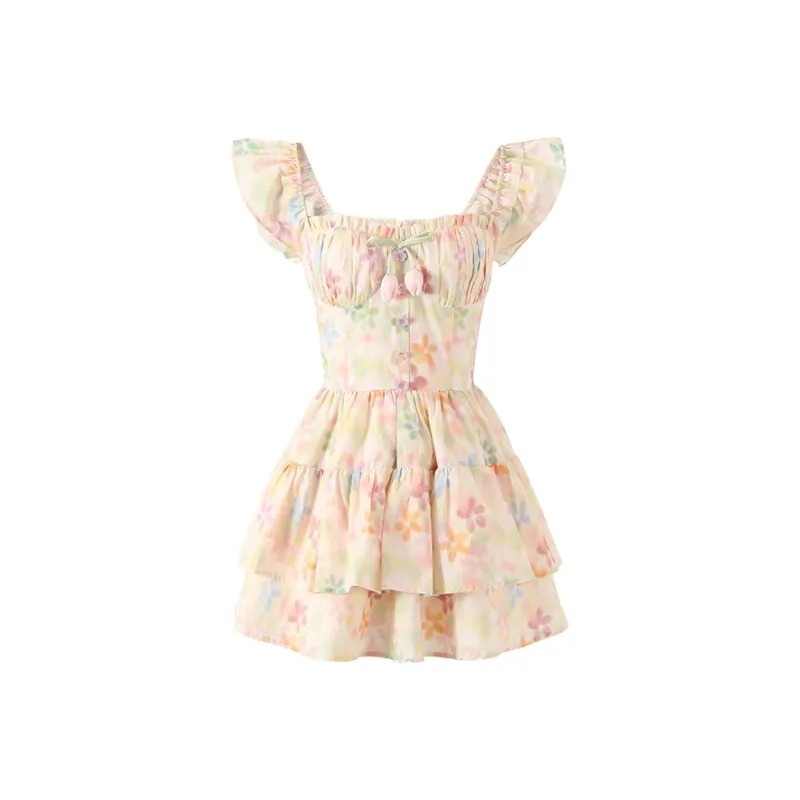 ACAINES Slip Dress Women's Light Pink-0