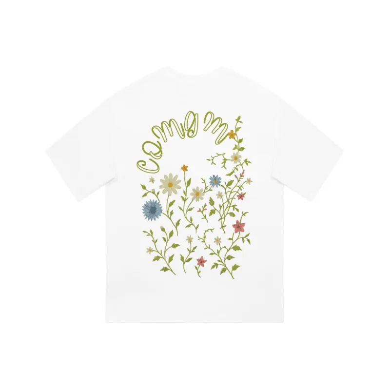 COMGM Drop Shoulder Sleeve T Shirt Women's-4