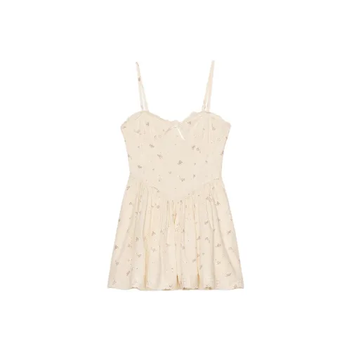 ZARA Slip Dress Women's Vanilla
