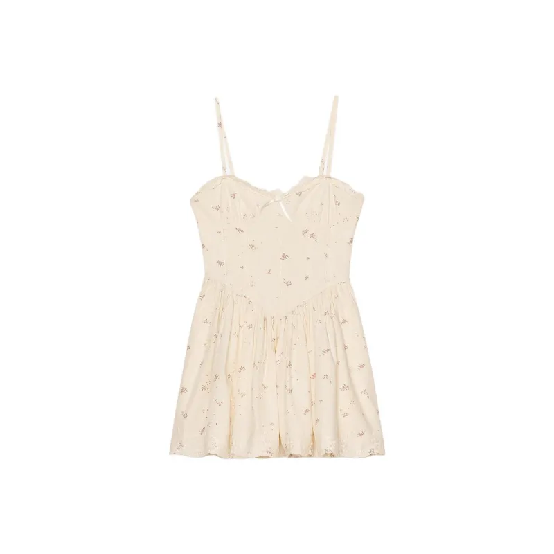ZARA Slip Dress Women's Vanilla-0