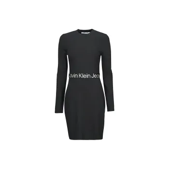 CALVIN KLEIN Long Sleeved Dress Women's Black
