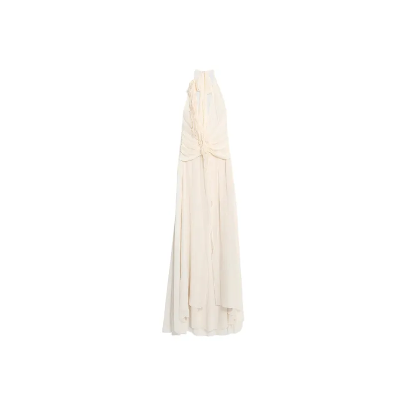 Blumarine Sleeveless Dress Women's White-0