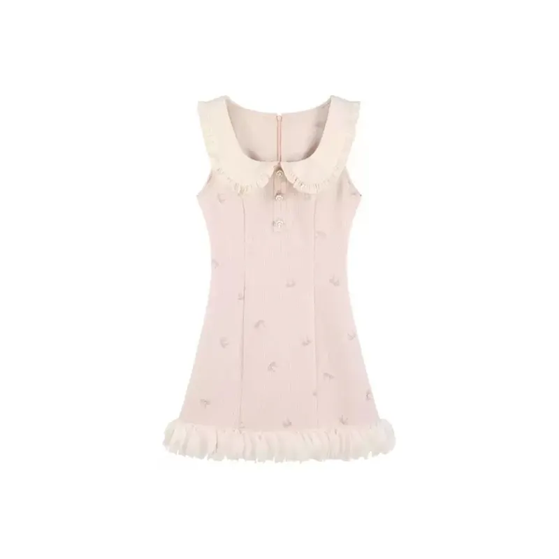 FLIM Sleeveless Dress Women's Pink-0