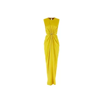 MaxMara Sleeveless Dress Women's Yellow