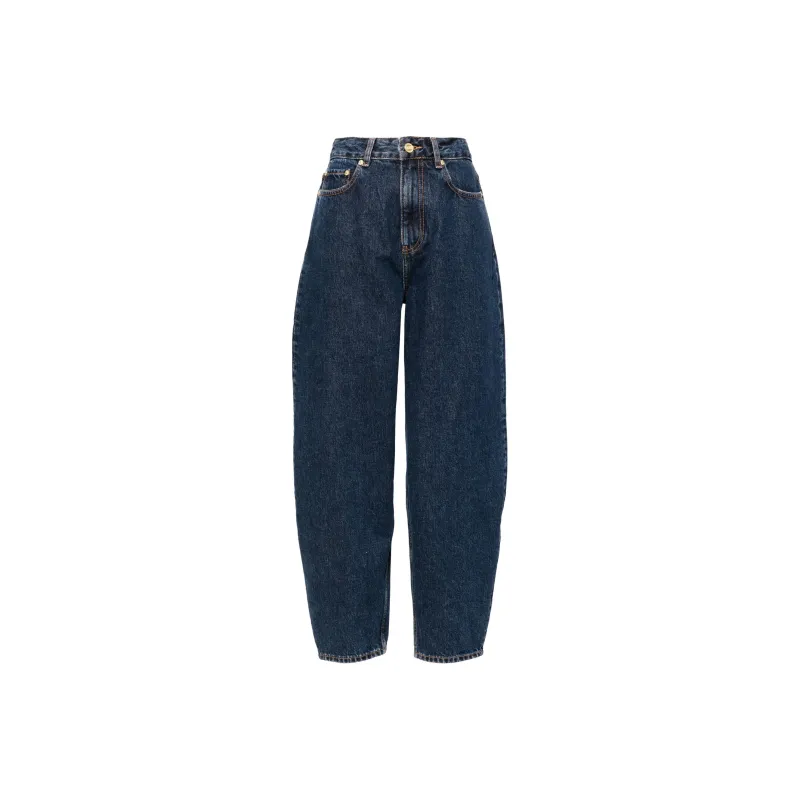GANNI Organic Cotton Balloon Jeans-0