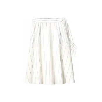 Jw Anderson X UNIQLO Jw Anderson Co-Branded Series Casual Long Skirts Women's White