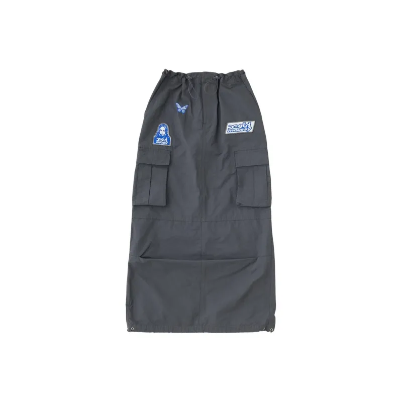 X girl X MOUSSY X girl Co brand Casual Long Skirts Women's-2