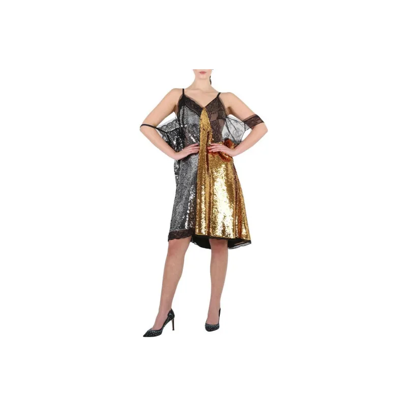 Burberry Slip Dresses Women's Gold-0