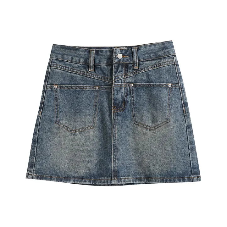 BRASS SCOUT Denim Short Skirts Women's-3