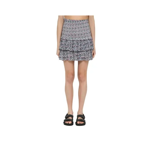 ISABEL MARANT ETOILE Casual Short Skirts Women's Multicolor