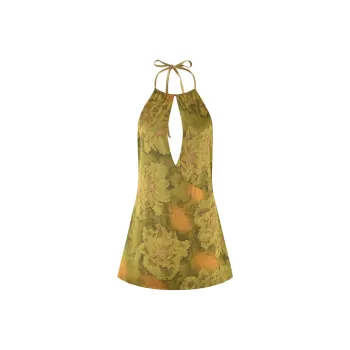 Tiger Mist MONROE DRESS Sleeveless Dress Women's Green