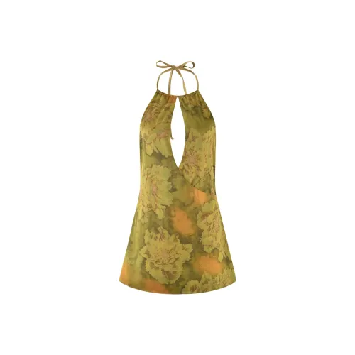 Tiger Mist MONROE DRESS Sleeveless Dress Women's Green