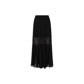 MOCO Casual Long Skirt Women's Black