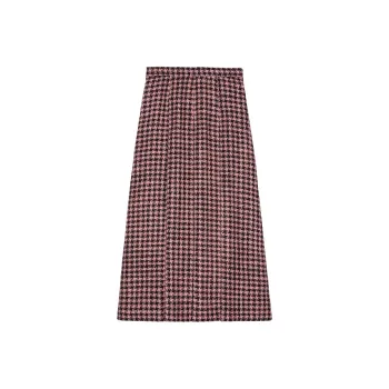 GUCCI Casual Long Skirts Women's Brown
