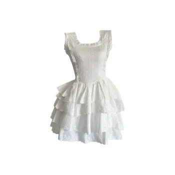BEAUTIFUL CONFESSION Sleeveless Dress Women's White