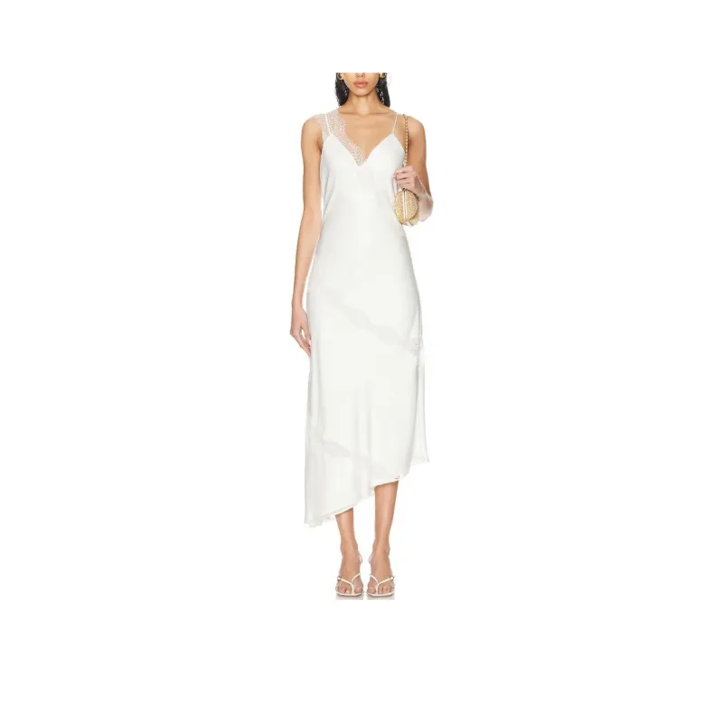 A.L.C. Slip Dresses Women's White-0